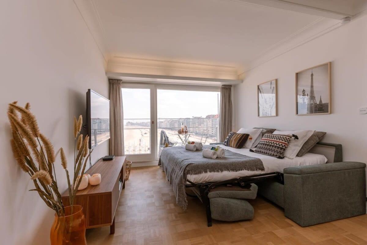 شقة Stunning Studio With Sea-View And Terrace كنوك هايست المظهر الخارجي الصورة