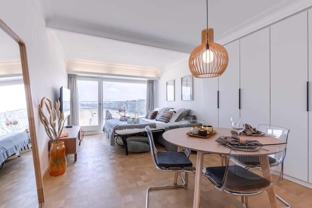 شقة Stunning Studio With Sea-View And Terrace كنوك هايست المظهر الخارجي الصورة